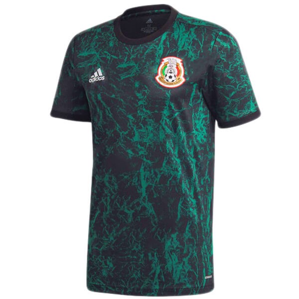 Maillot Football Mexique Pre Match 2020 Bleu